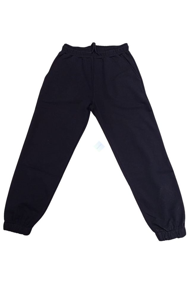 Erkek Cepli Jogger Eşofman Alt Lacivert Renk