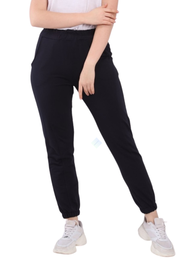 Kadın Siyah Jogger Mevsimlik Eşofman