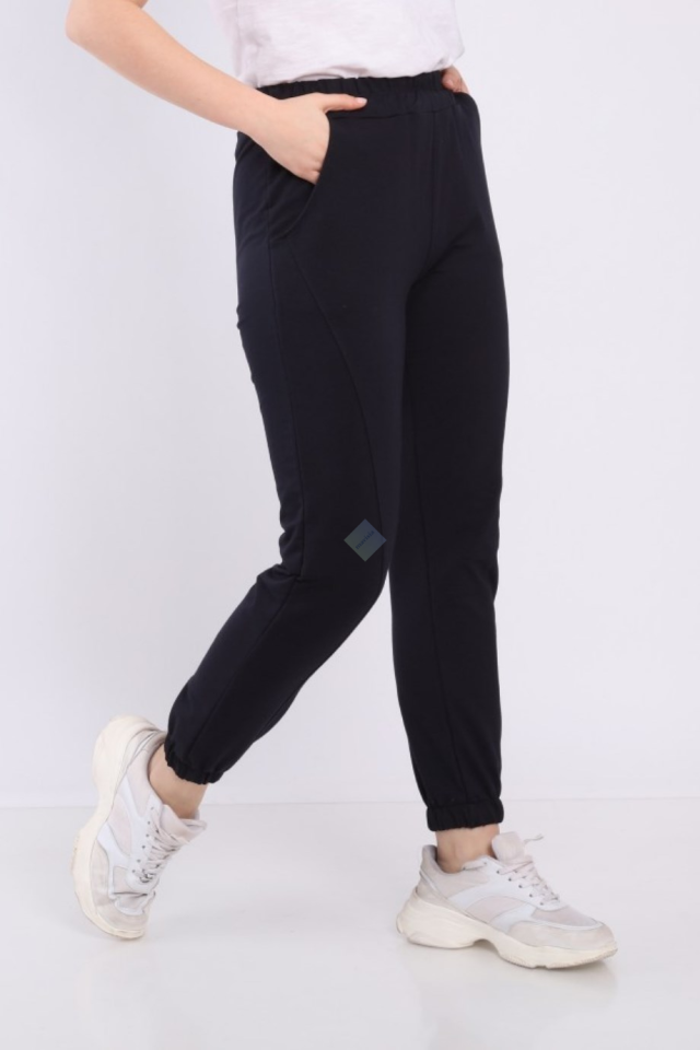 Kadın Siyah Jogger Mevsimlik Eşofman